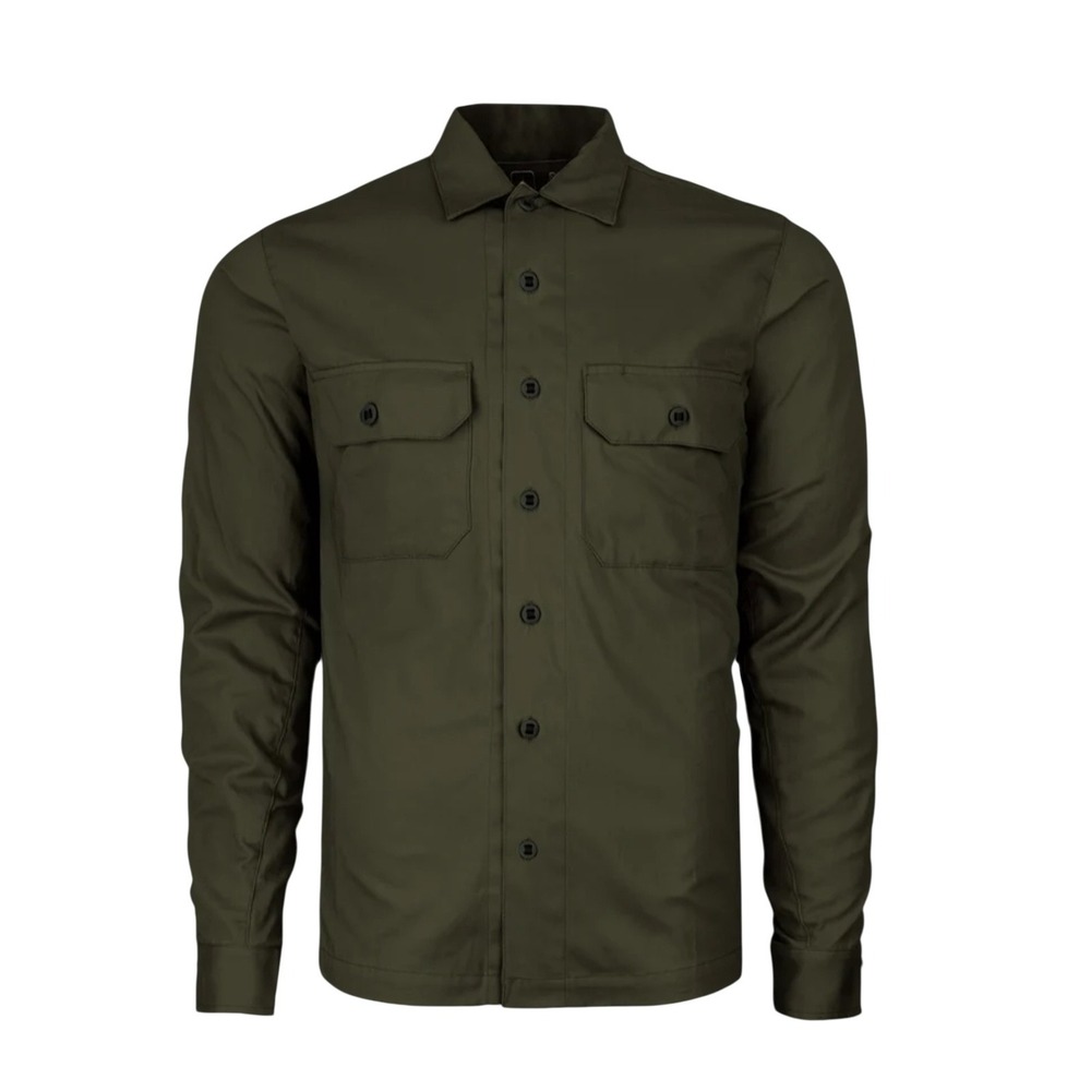 Triple Aught Design Overland French Twill Shirt Mens Small Olive Long Sleeve NWT